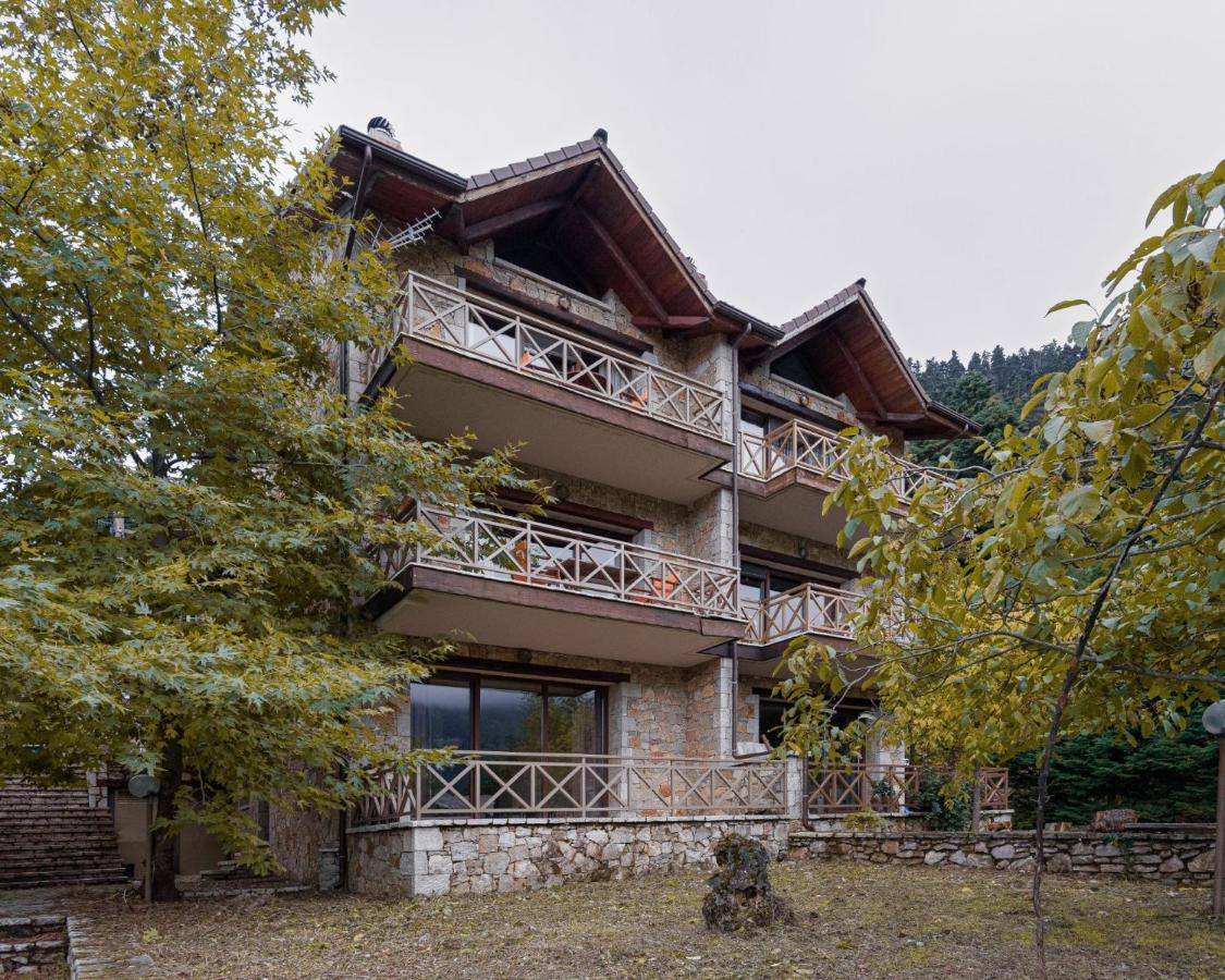 Parnassus Dreamwood Chalet Eptálofos Exterior photo